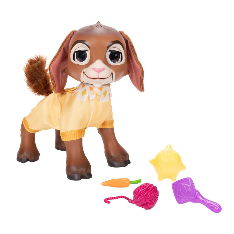 Wish Magical Movable & Talking Valentino & Star Set with Sounds, Large Interactive 12-in Toy Figure for Kids, Ages 3+ E2908