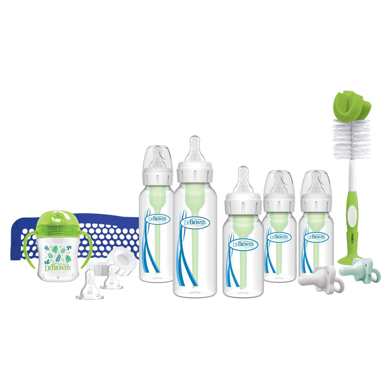 Narrow First Year Feeding Set, Clear T7506