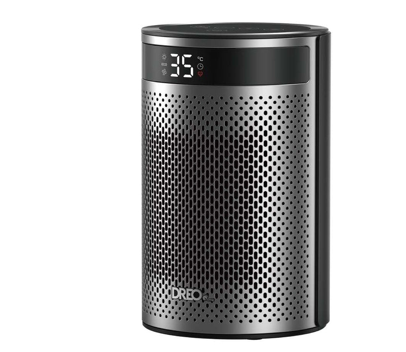 Home 1500W Portable Indoor Ceramic Heater with Remote, Black D0175