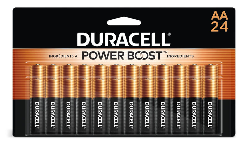 Coppertop AA Batteries, Alkaline, 24-pk K1222