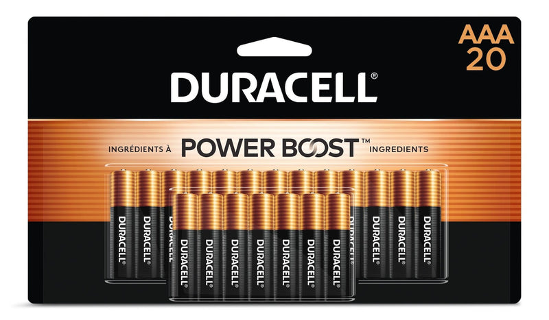 Coppertop AAA Batteries, Alkaline, 20-pk A4724