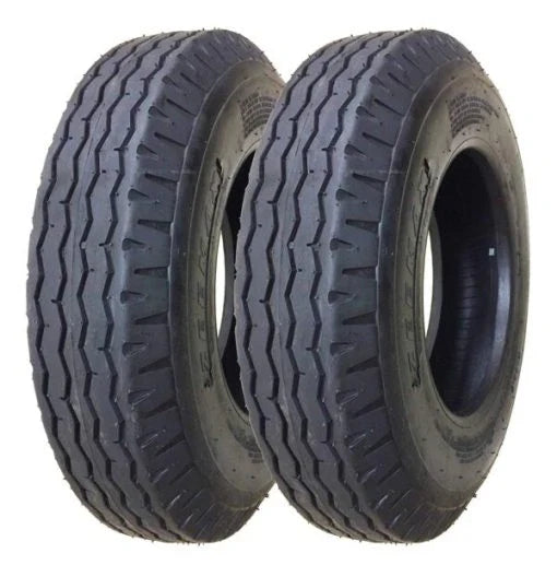 Heavy Duty Highway Trailer Tires 8-14.5 14PR Load Range G Set 2 A7753