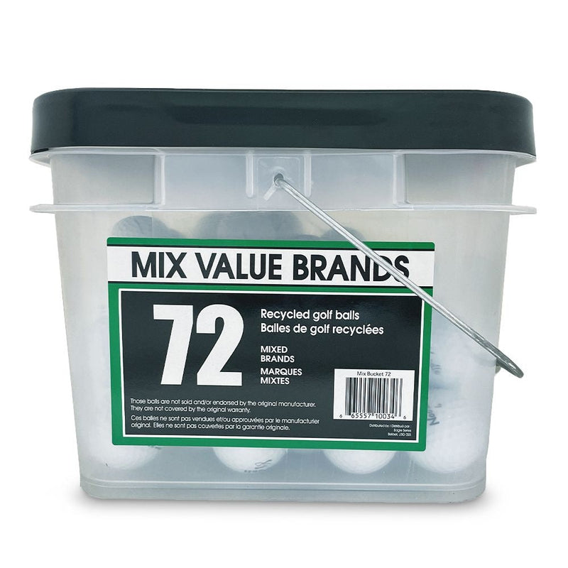 Grade B Mixed Recycled Golf Balls, 72-pk S7583