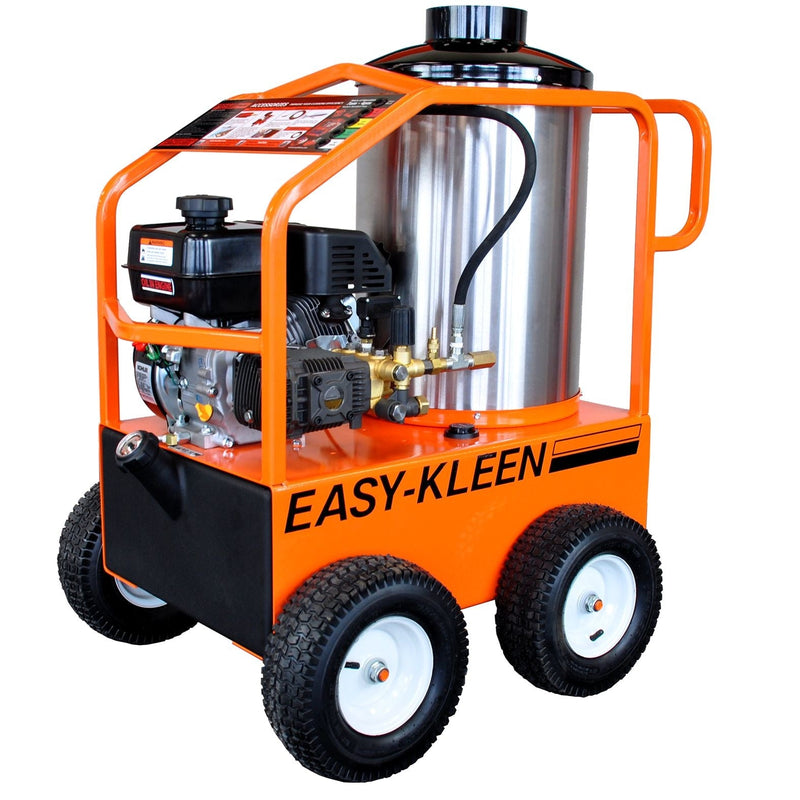 Commercial 2700 PSI 3 GPM 6.5 HP Engine Hot Water Wheeled Gas Pressure Washer Q1863