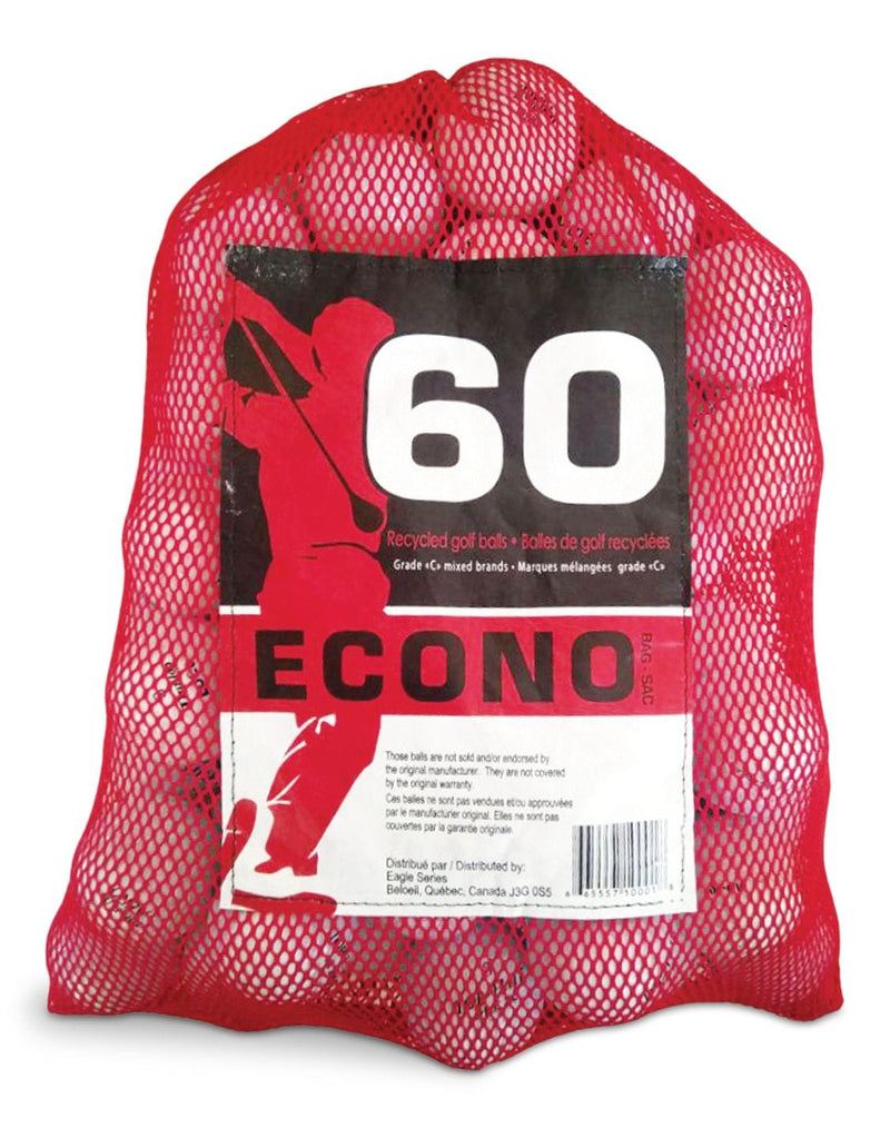 Mixed Recycled Golf Balls, Grade C, 60-pk P7850