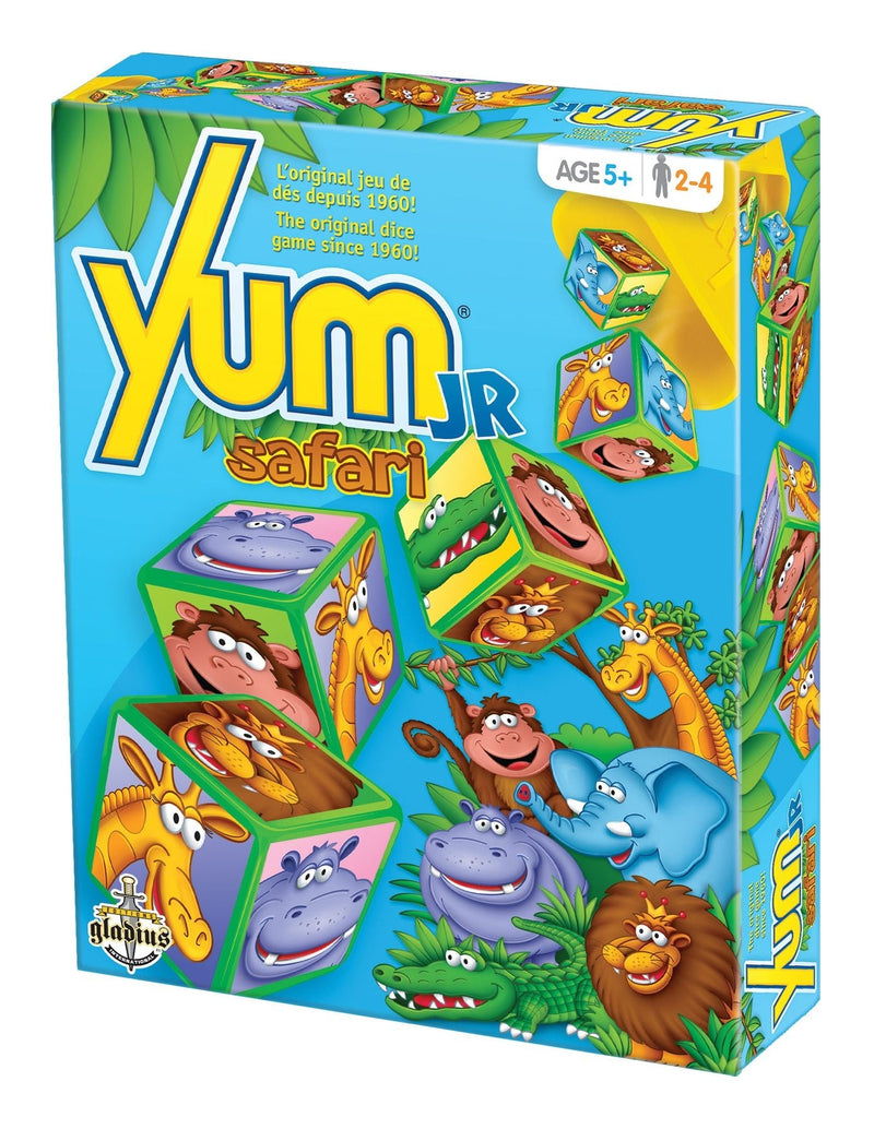 Yum Jr. Safari Animal Dice Game Set for Kids, Ages 5+ V3997