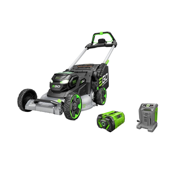 1100 Series Mower 22" Aluminum Deck Select Cut Self-Propelled with 10.0Ah Battery& 700W Turbo Charger N3803