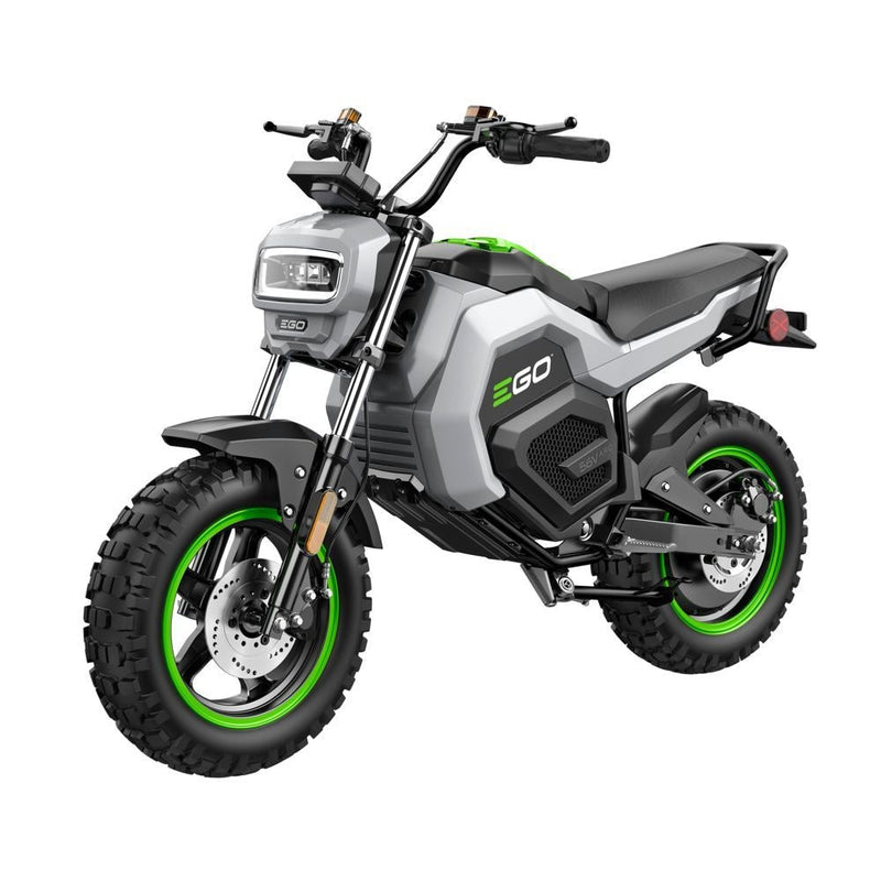 MB1005C-2 Electric Mini Bike with 2x 56V Batteries and Dual-Port Charger P2224