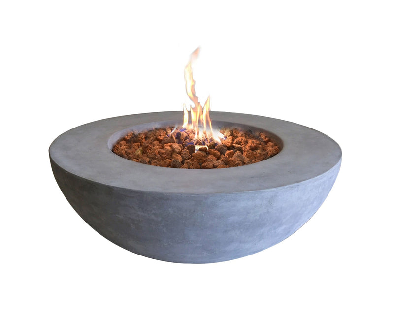 Lunar Bowl Liquid Propane, Light Grey Q0055