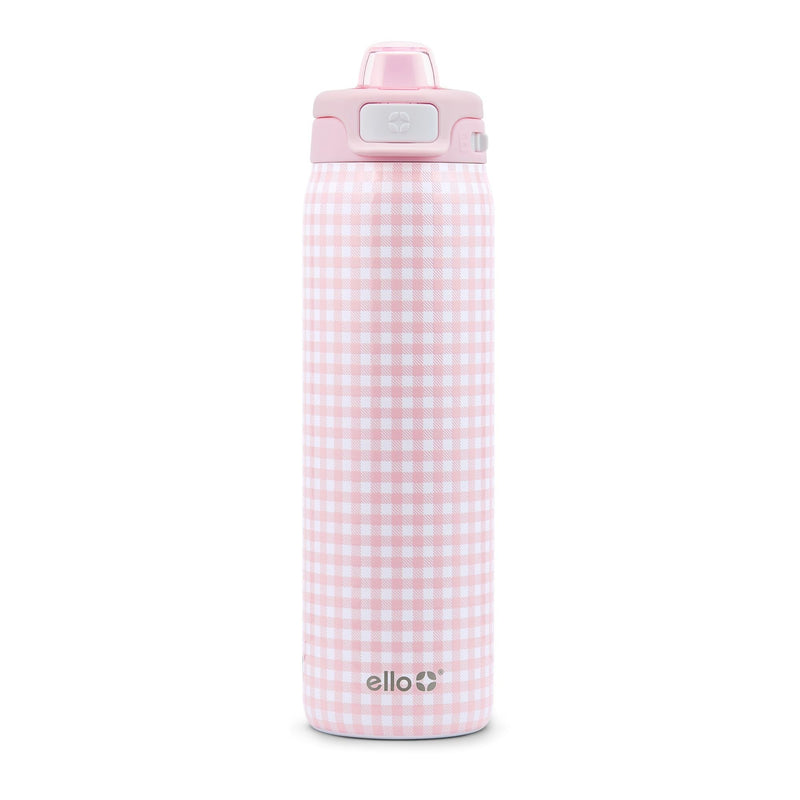 Pop & Fill Insulated Stainless Steel Kids' Water Bottle with Dual Sip & Chug Lid, Various Colours, 18-oz I8342