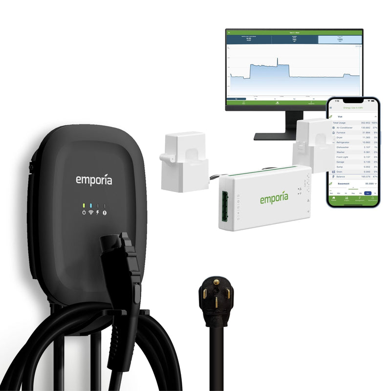 40A Wi-Fi Level 2 NEMA 14-50 J1772 EV Charger with Load Management H3786