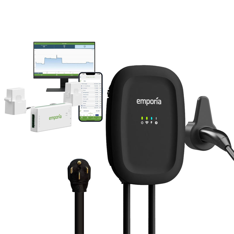 40A Wi-Fi Level 2 NEMA 14-50 NACS EV Charger with Load Management U3860