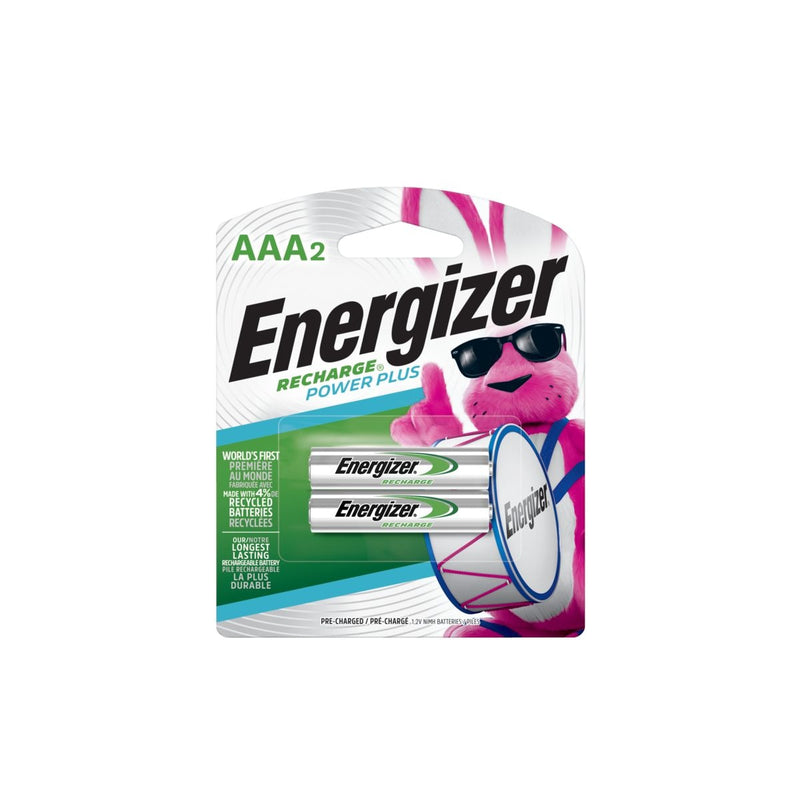 NH12BP-2 2-pk AAA 800mAh NiMH Rechargeable Batteries, Pre-Charged, All Purpose R2946