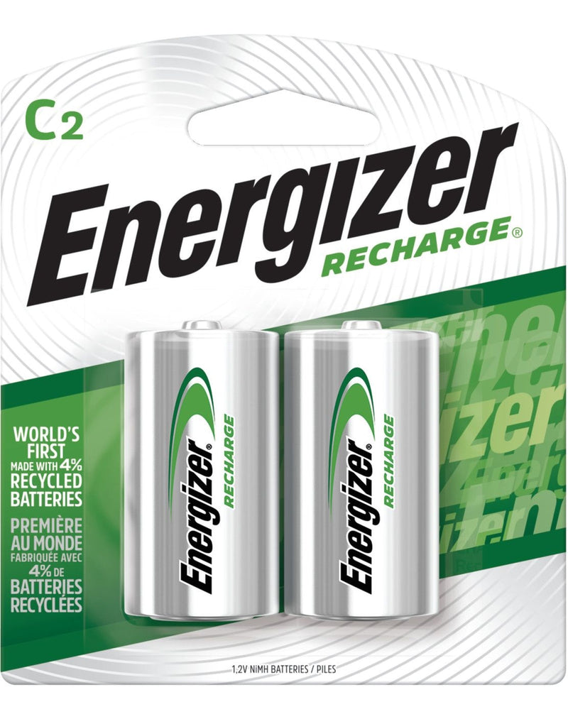 NH35BP-2 2-pk C NiMH Rechargeable Batteries, Pre-Charged, Long Lasting H1540