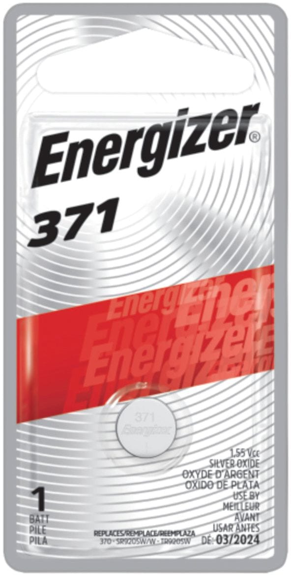 Silver Oxide 1-pk 370/371 1.5V / 1.5 Volt Button Cell Battery Z3368