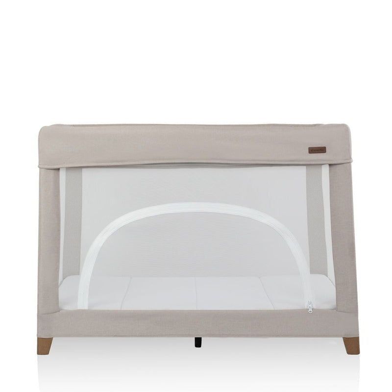 Eris 2-In-1 One Hand Playard withBassinet, Beige M7848