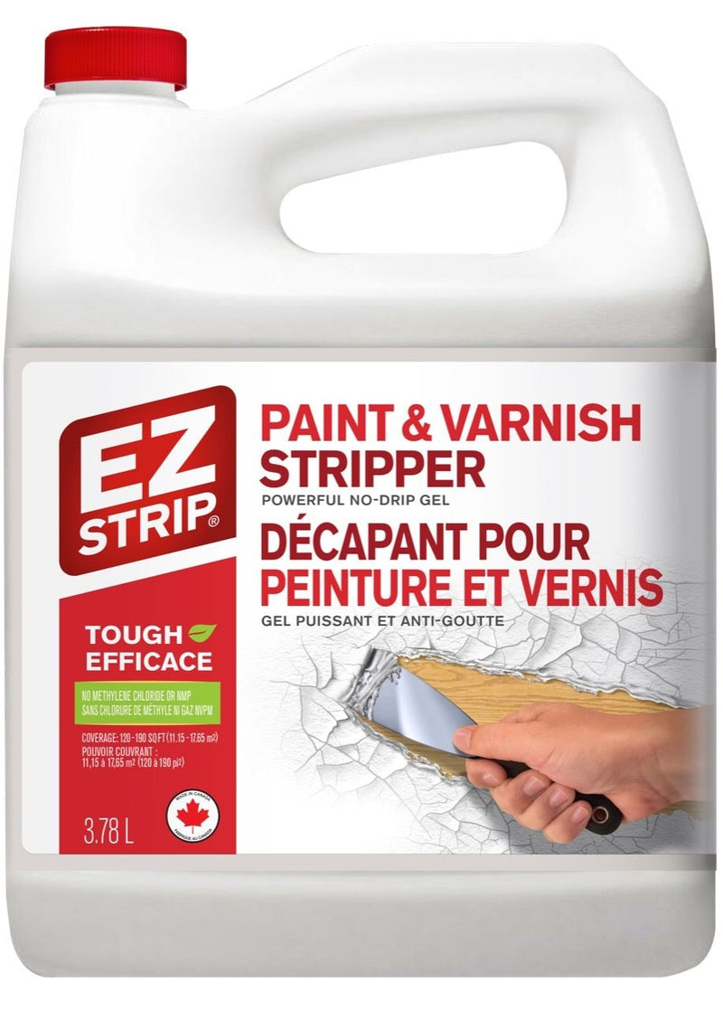 Professional Strength Paint Remover & Varnish Stripper Gel, Low VOC, 3.78-L C7813