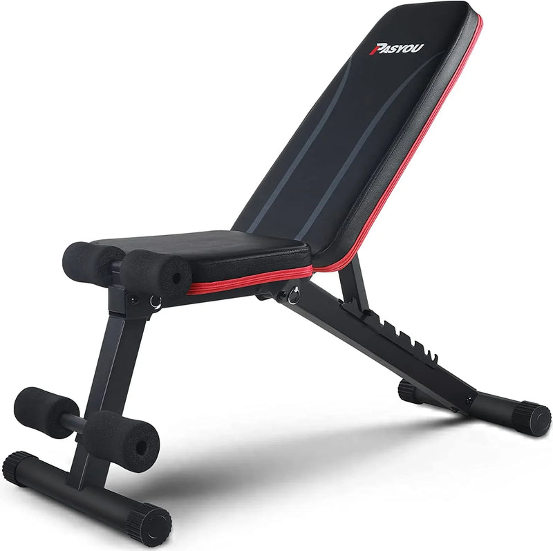 Adjustable Weight Bench Full Body Workout Multi-Purpose E3226