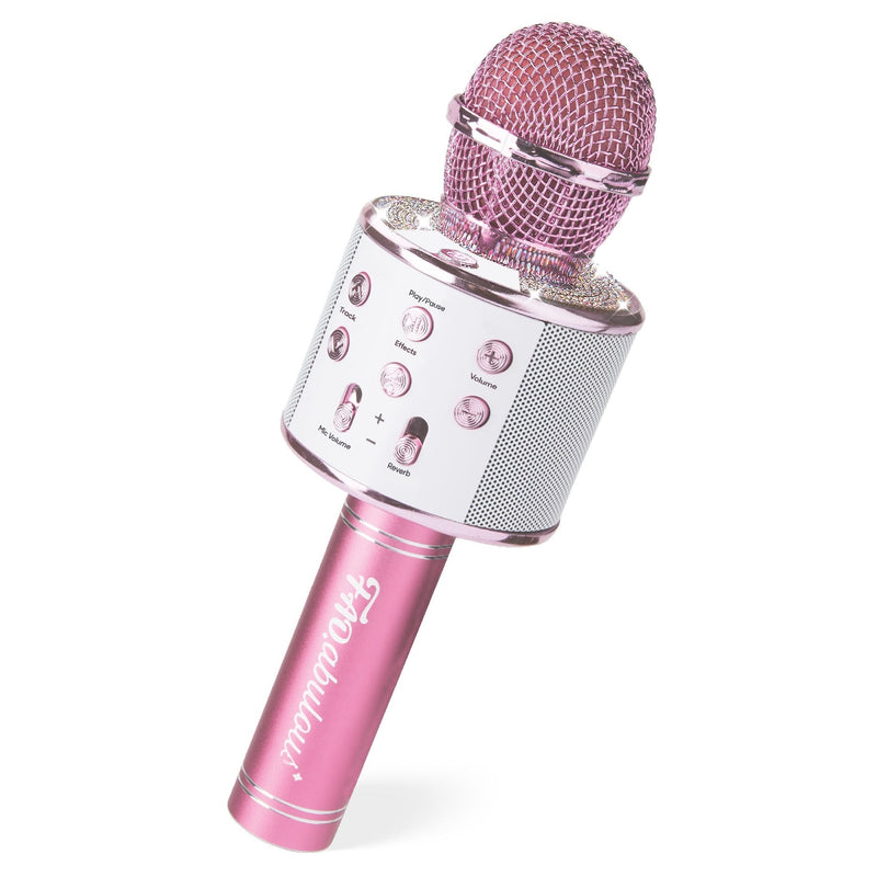 Musical Microphone Wireless Broadcaster, Pink U0038