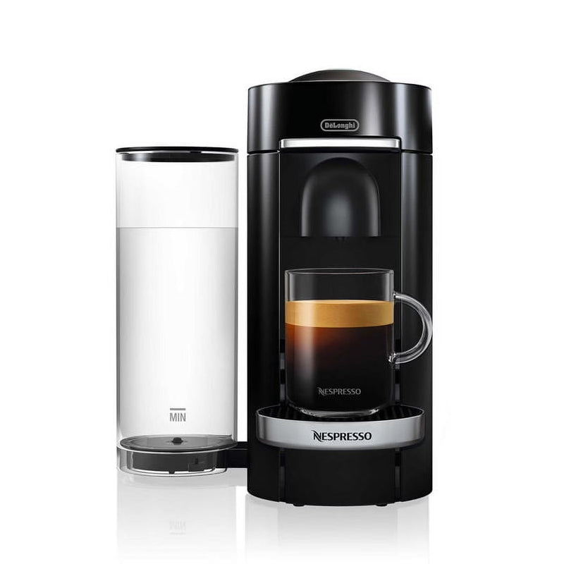 New Vertuo Plus Deluxe Coffee and Espresso Machine by, Black, Single-Serve Brewers O5263