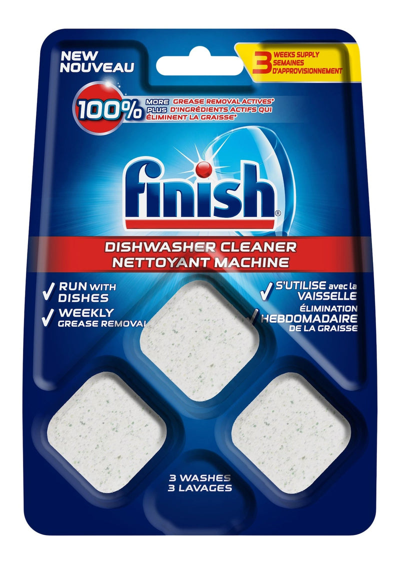 Dishwasher Cleaner Tabs, Fresh Scent, 3-pk F1020