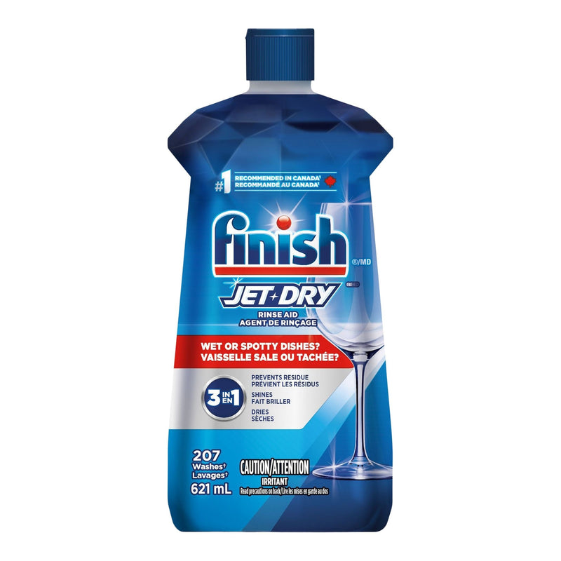 Jet-Dry Liquid Rinse Aid, Fresh Scent, 621-mL W0010