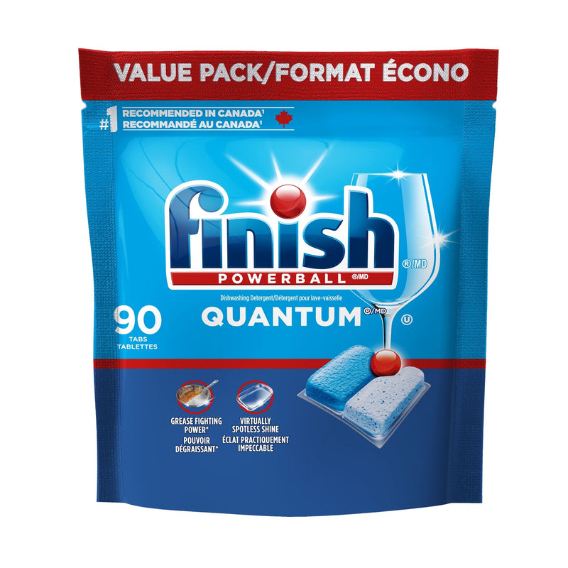 Powerball Quantum Dishwasher Detergent Tabs Value Pack, Fresh Scent, 90-pk Y5339