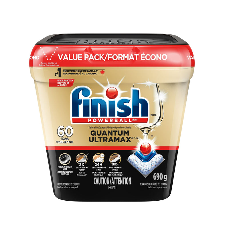 Quantum UltraMAX Dishwasher Detergent, 60-ct Z5943