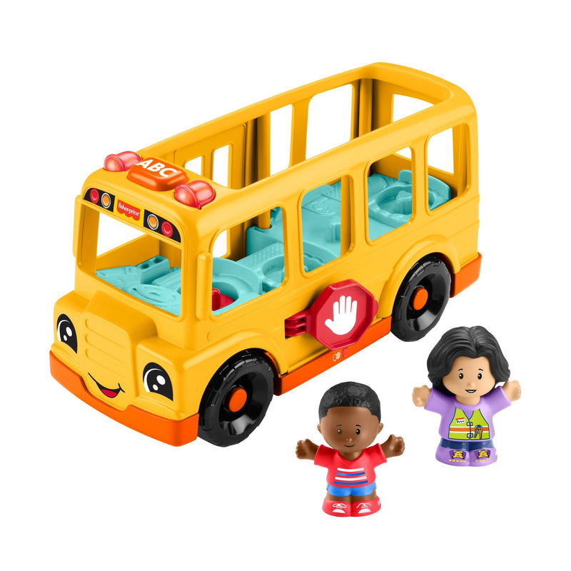 Little People School Bus Musical Toddler Toy with Lights, Sounds & 2 Figures N4440