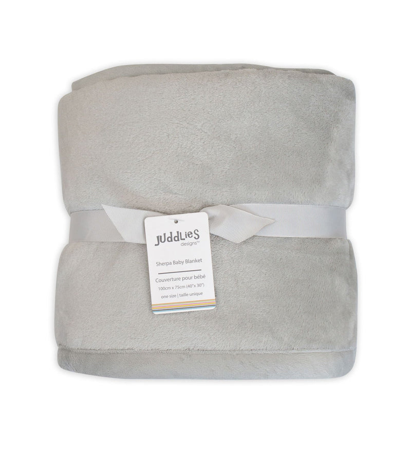 Flannel Sherpa Baby Blanket F2263