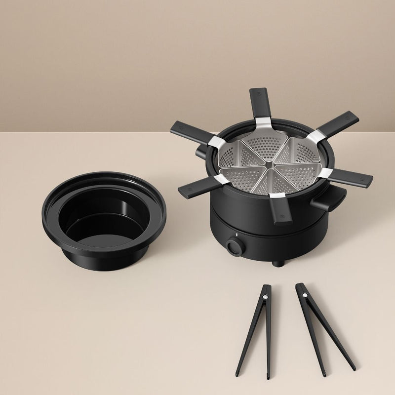 Fondussimo Evolution 3-in-1 Mini Fondue Set, 6 Person I3515