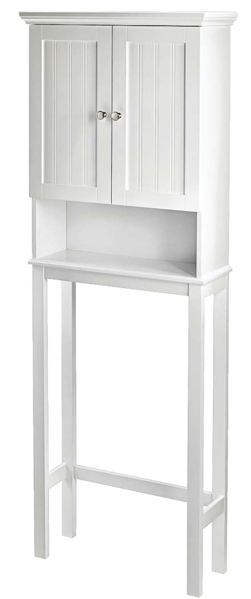 Brookfield 2-Door Over-The-Toilet Spacesaver Bathroom Storage Cabinet, White R3849