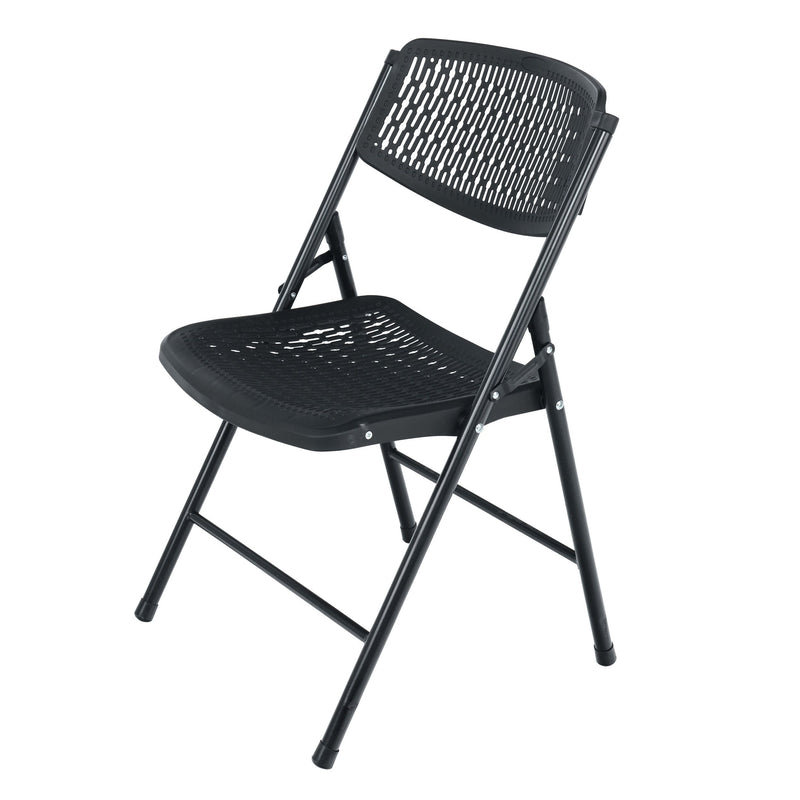 Fabric Flex Chair, Compact & Portable, Black M5729
