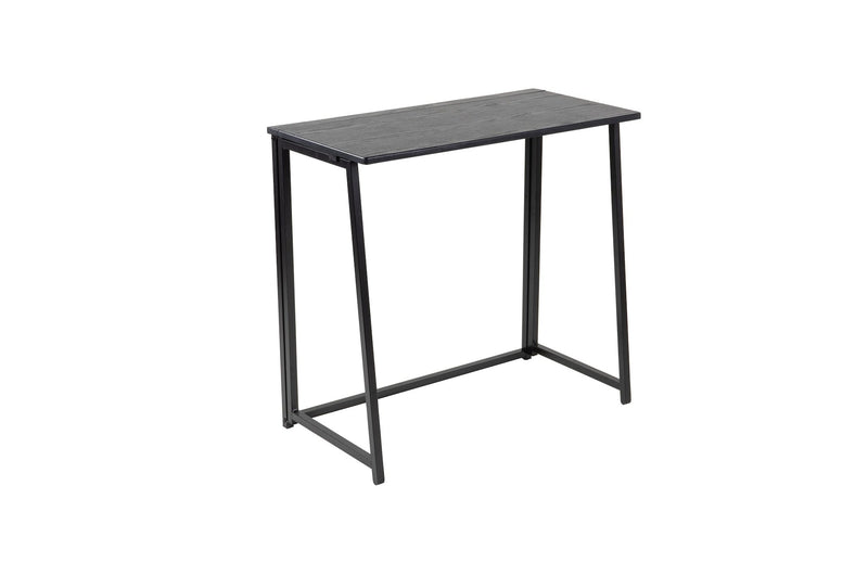 Folding Computer Desk, Lightweight, Black H0554
