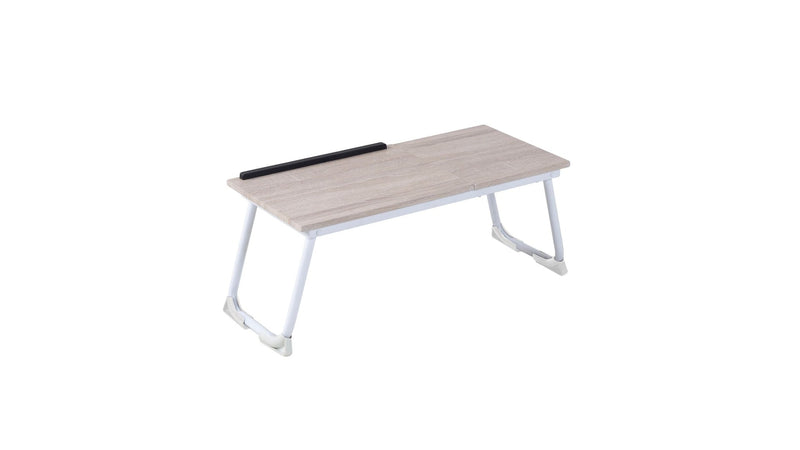 Folding Lap Desk for Work, Lightweight, White T6543