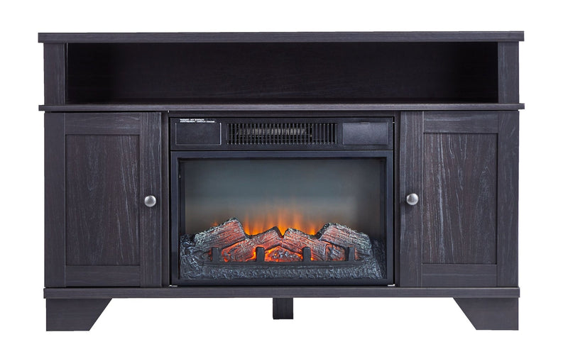 Hamilton Electric Fireplace TV Stand, 44.5-in, 1500W, Brown Cappucino F7325