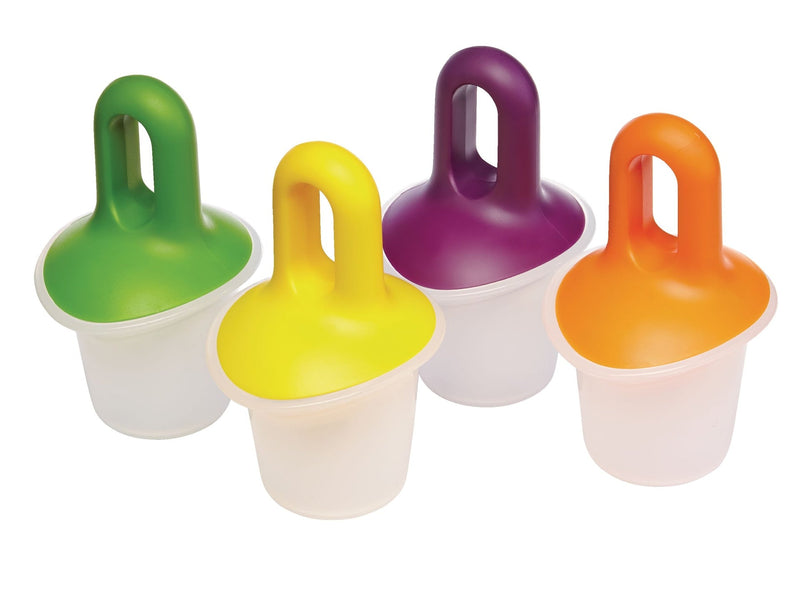 Ice Pop Molds, 4-pcs, BPA Free X3085