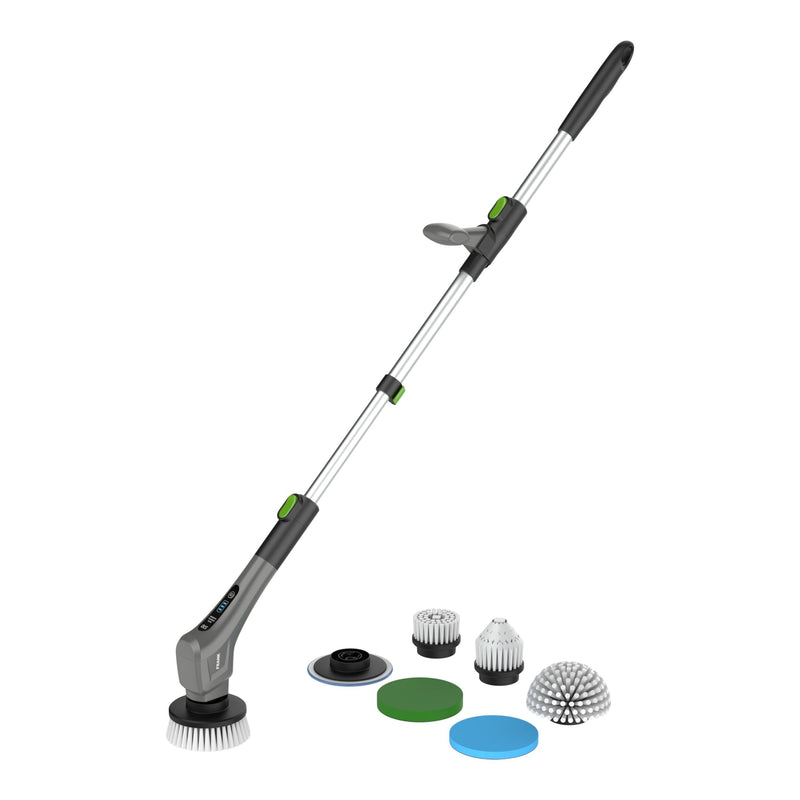 Cordless Electric Spin Scrubber, Includes 7 Accessories Q5948