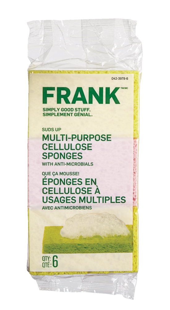 Multi-Purpose Cellulose Sponge, 6-pk V1418