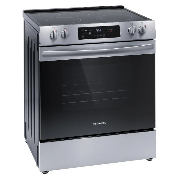 30 in 5.3 cu ft. Electric 5-Burner Range with Even Baking Technology H1196