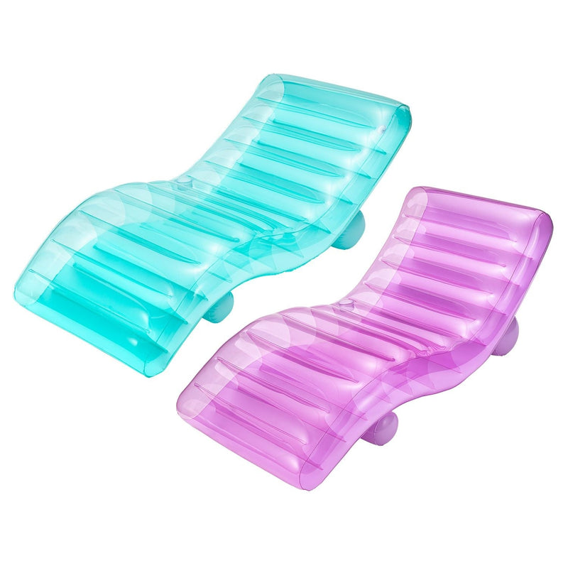 FunChaiser Pool Lounger, 2-in-1 Valve, Ages 14+ K6429