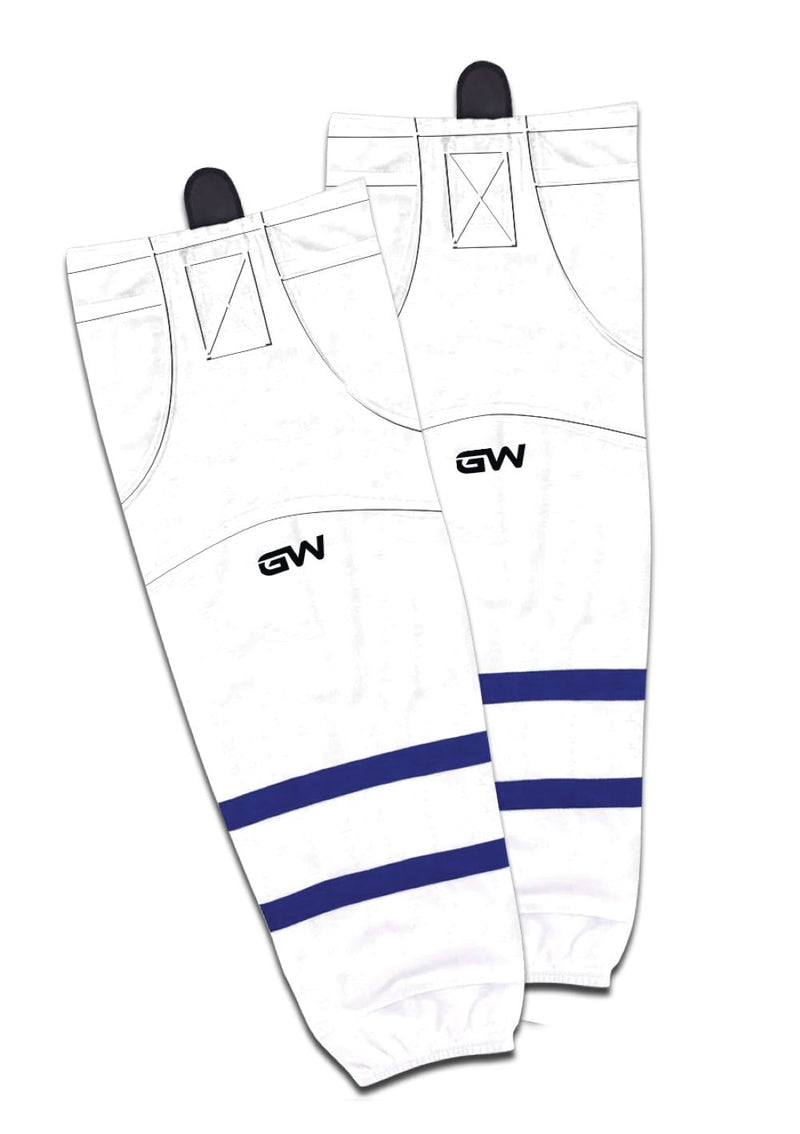 8500 Pro Team Performance Hockey Socks, Toronto Maples Leafs Away Colours, Assorted Sizes J2362