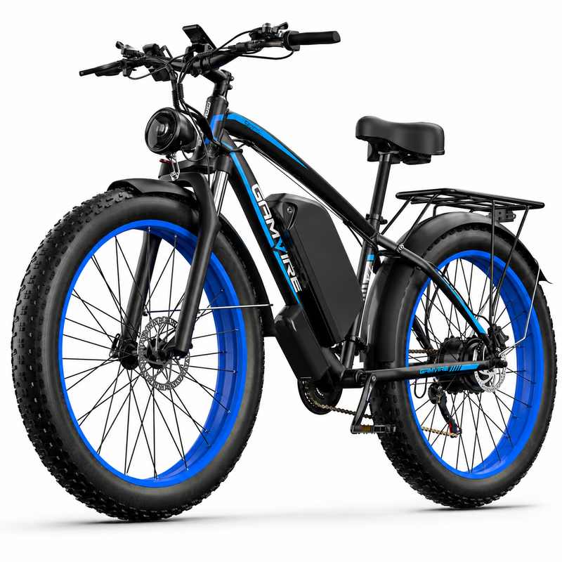 GAMVIRE V7 52V Electric Mountain Bike – Blue Y6064
