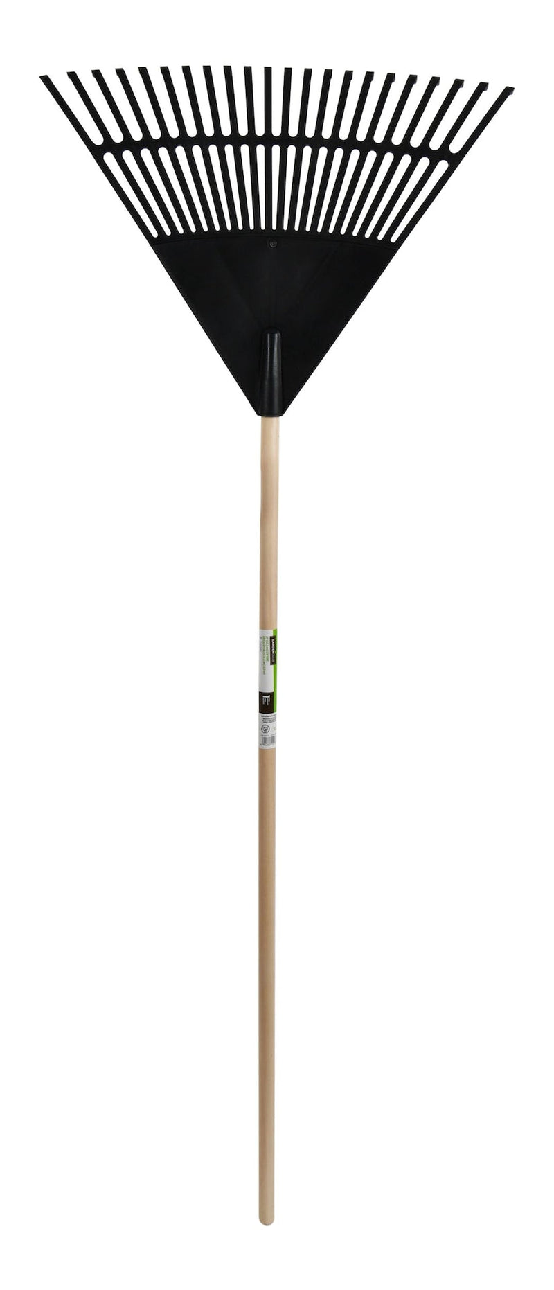 22-in Wide Poly 22-Tine Leaf Rake, 59-in Hardwood Shaft Y1044