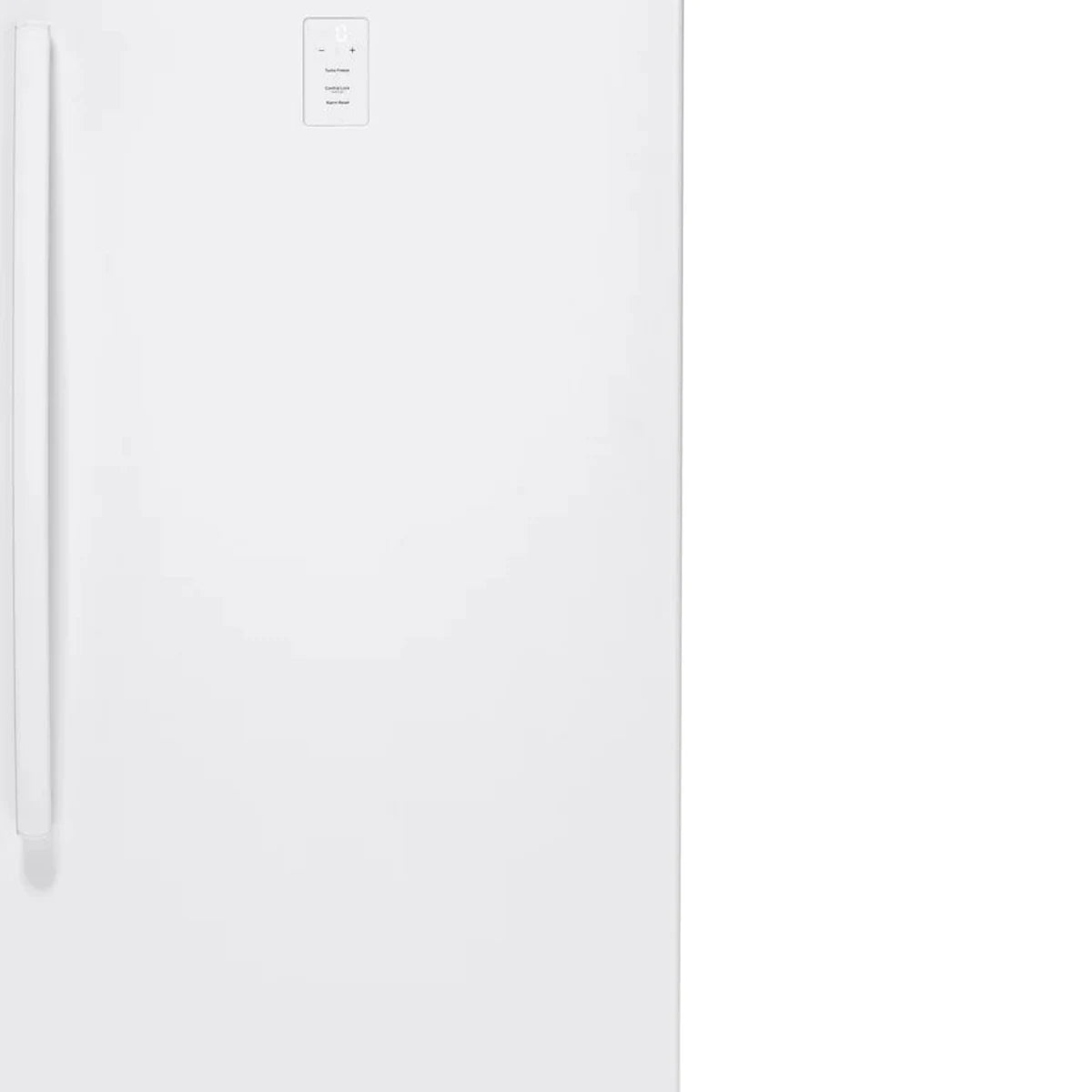 GE White 29 in 14.1 cu. ft. Frost-free Upright Freezer