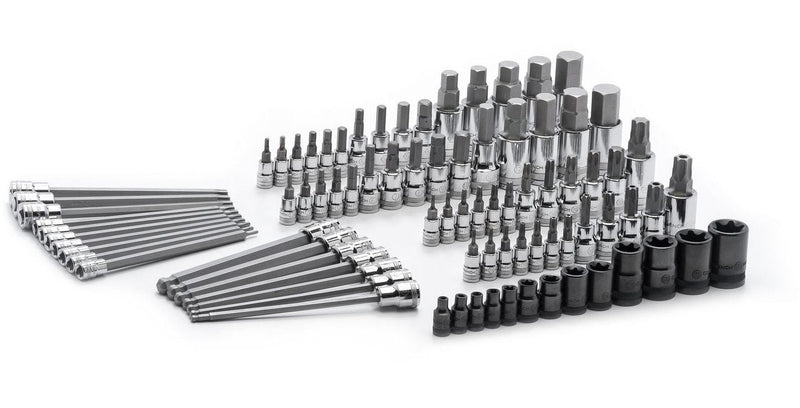 Bit Socket Set, 84-pc, SAE/Metric F7437