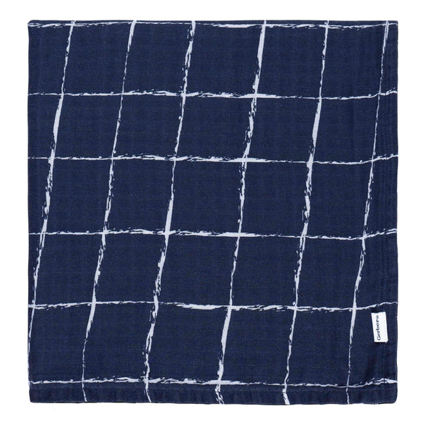 Childrenwear Coastal Calm Soft Cotton Muslin Baby Blanket, 2-pk T9665