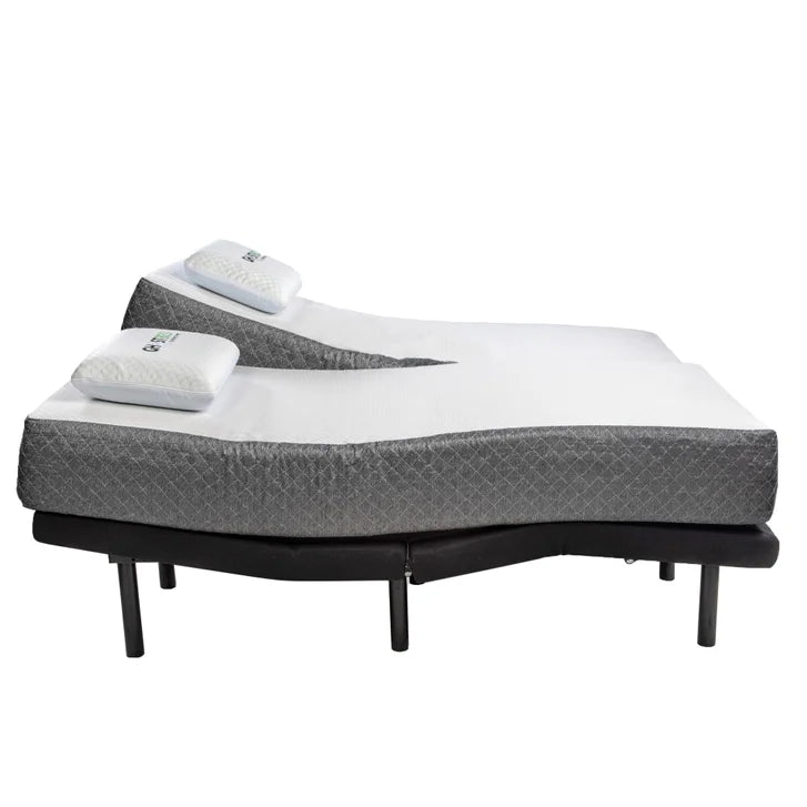 Ghostbed by Nature's Sleep 28 cm (11 in.) Gel Memory Foam Mattress with Adjustable Base H8591