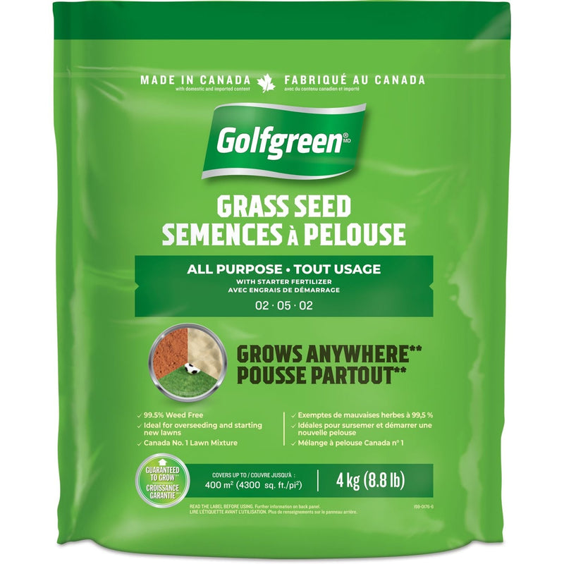 All Purpose Grass Seed, 4-kg M9523