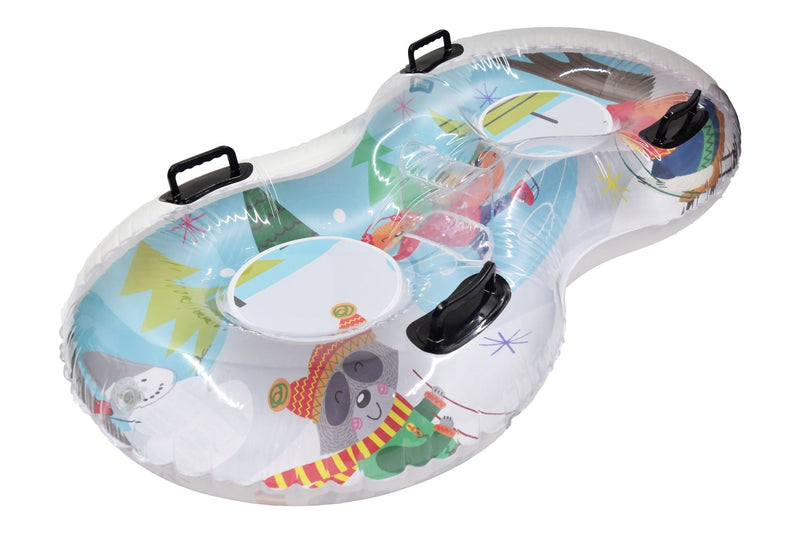 2-Person Duo Inflatable Winter Snow Tube T2470